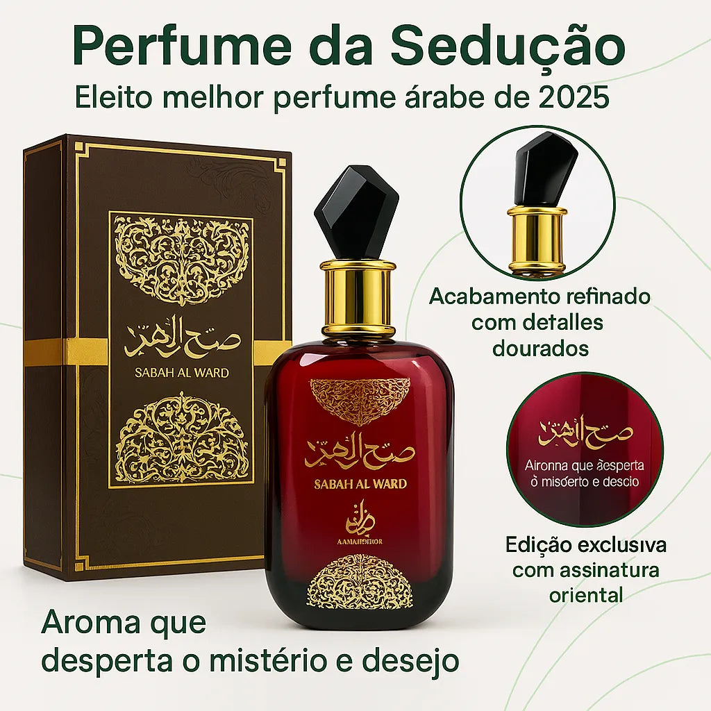 KIT FEMININO - COMPRE 1 LEVE 2 - Sabah Al Ward e Fakhar Rose - EDP - 100ml Cada