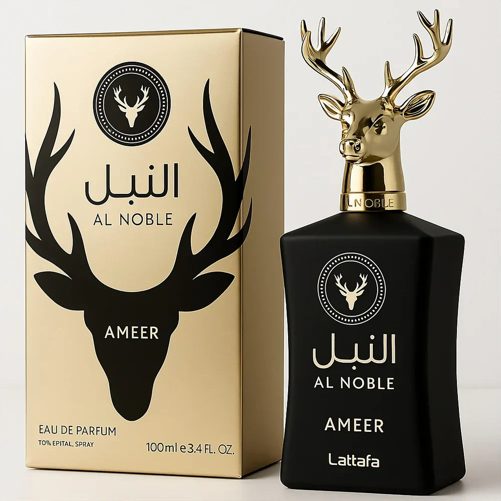 KIT MASCULINO [COMPRE 1 LEVE 3] - Lattafa Fakhar, AL Noble Ameer e Assad Lattafa | 100ml Cada